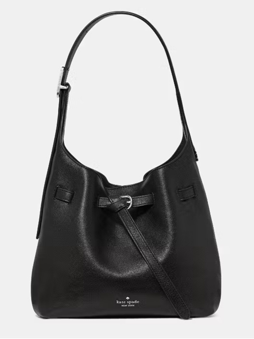 Kate Spade New York 454 Belted Small Shoulder Bag Black